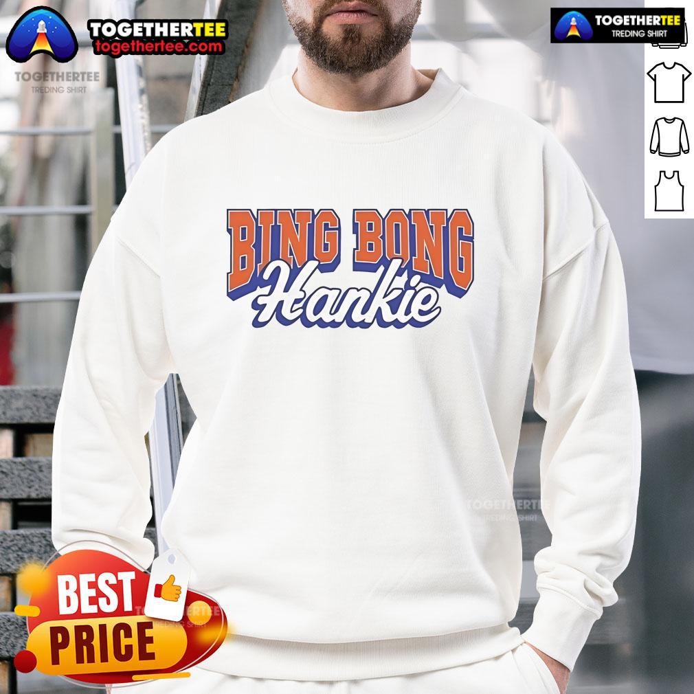 Official Bing Bong Hankie Sweatshirt featuring vibrant graphics and cozy design, perfect for fans and casual wear.