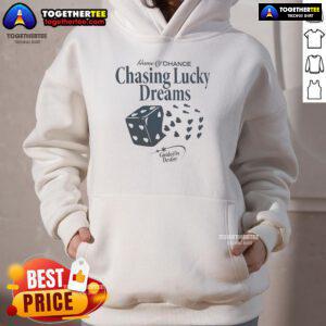 Official Game of Chance Chasing Lucky Dreams hoodie featuring a stylish design perfect for luck enthusiasts.