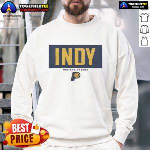 Official Indiana Pacers Crossbar Sweatshirt featuring team colors and logo, perfect for fans and casual wear.