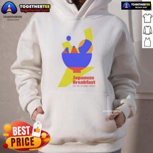 Official Japanese Breakfast show poster hoodie for The Fillmore Detroit, MI, May 3, 2025, featuring vibrant design.