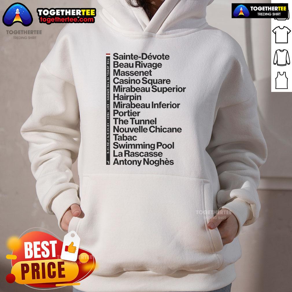 Official Jewel in the Crown Iconic Corners Hoodie featuring unique design and vibrant colors for stylish comfort.
