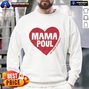 Official Mama Poul The Kreol Republic Sweatshirt in stylish design, perfect for casual wear and showcasing cultural pride.