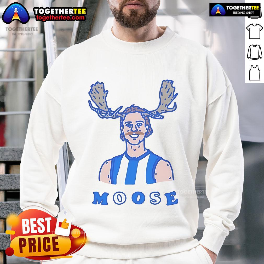 Official Moosebar TCD sweatshirt featuring a cozy design, perfect for casual wear and showcasing Moosebar branding.
