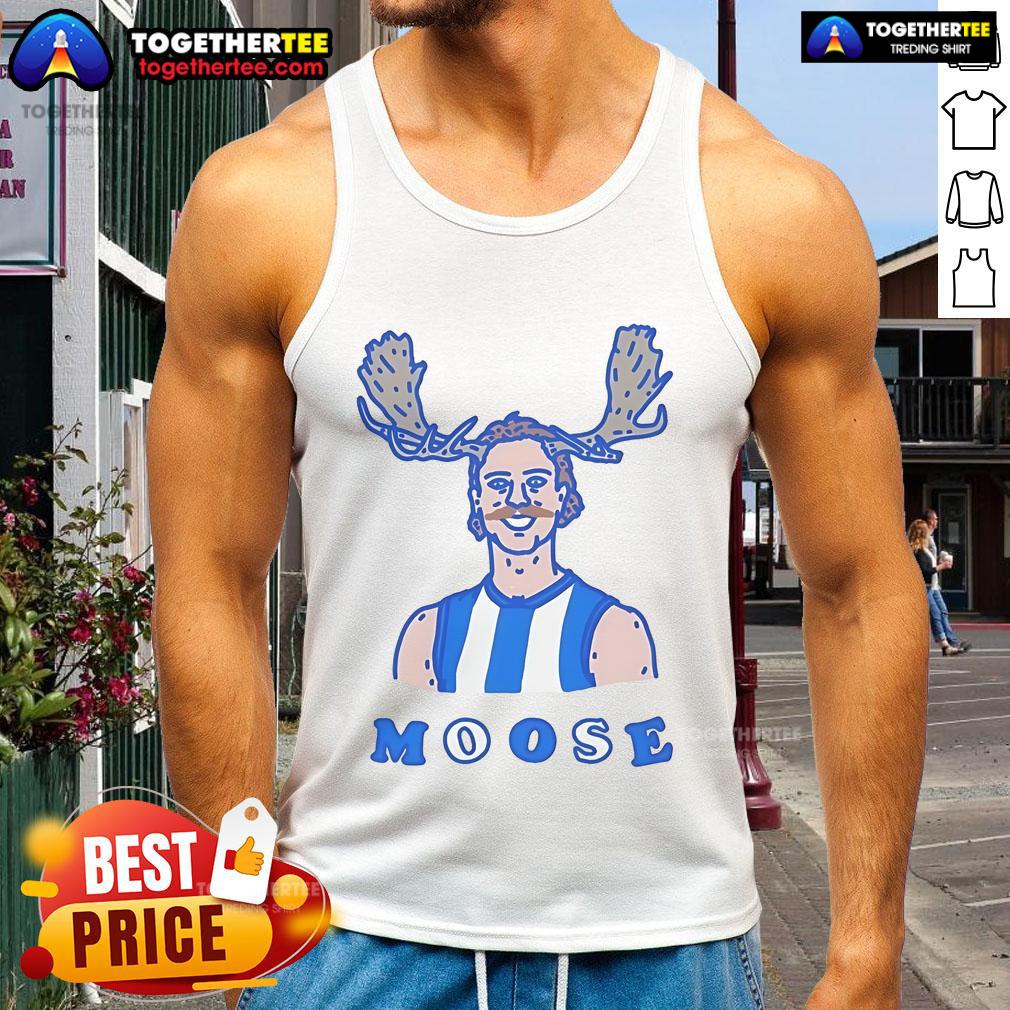 Official Moosebar TCD tank top featuring a stylish design, perfect for casual wear and summer outings.