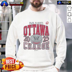 Official Ottawa Charge Urban Sweatshirt for adults, perfect for playoffs and city fans, showcasing team spirit and style.