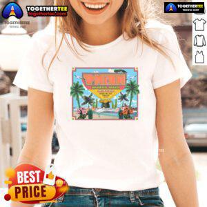 Official Phish Riviera Maya ladies tee for the Jan 28-31, 2026 concert at Moon Palace in Cancun, Mexico.