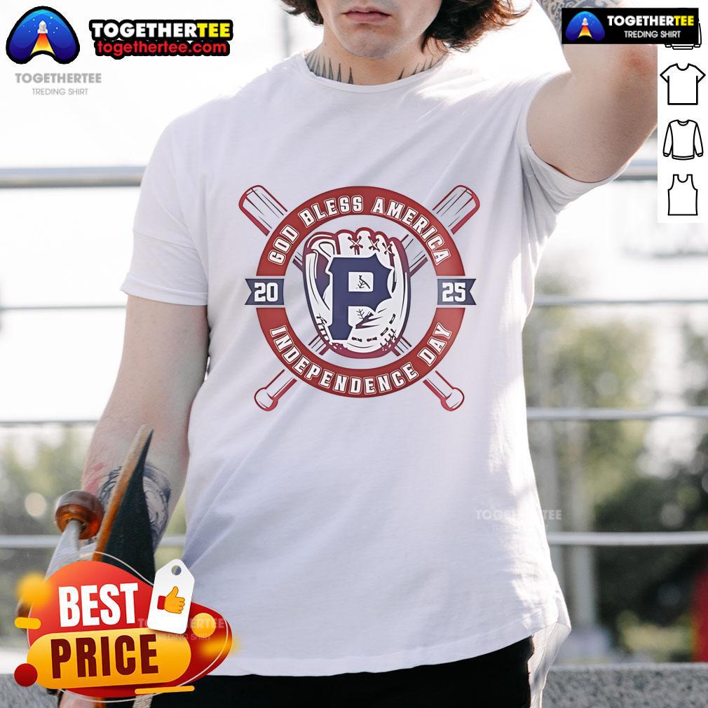 Official Pittsburgh Pirates Happy 4th of July Day 2025 Baseball T-Shirt featuring team logo and festive design.