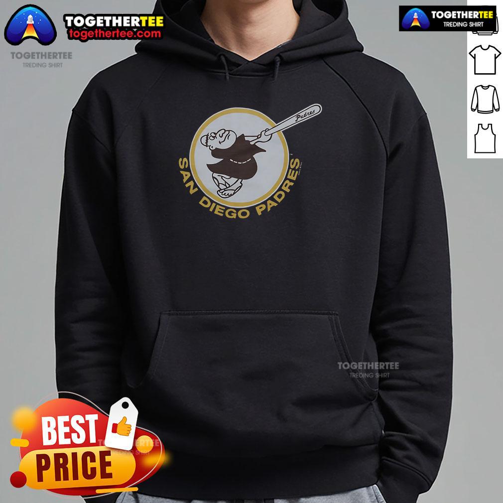 Official San Diego Padres 69 Hoodie featuring team logo and vibrant colors, perfect for fans and casual wear.