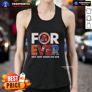 Official San Francisco Forever tank top featuring bold text, perfect for fans and supporters of San Francisco sports.