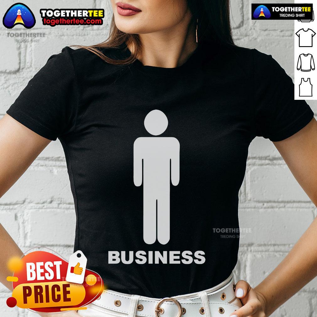 Official Snarp standing on business ladies' tee, showcasing stylish design and comfortable fit for professional women.