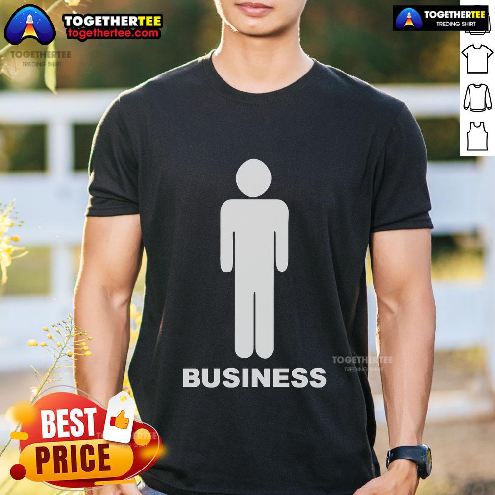 Alt Text: Official Snarp Standing On Business T-Shirt featuring a stylish design and bold graphics for trendy casual wear.
