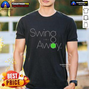 Official Swing Away Rotowear T-Shirt featuring a stylish design, perfect for casual wear and sports enthusiasts.