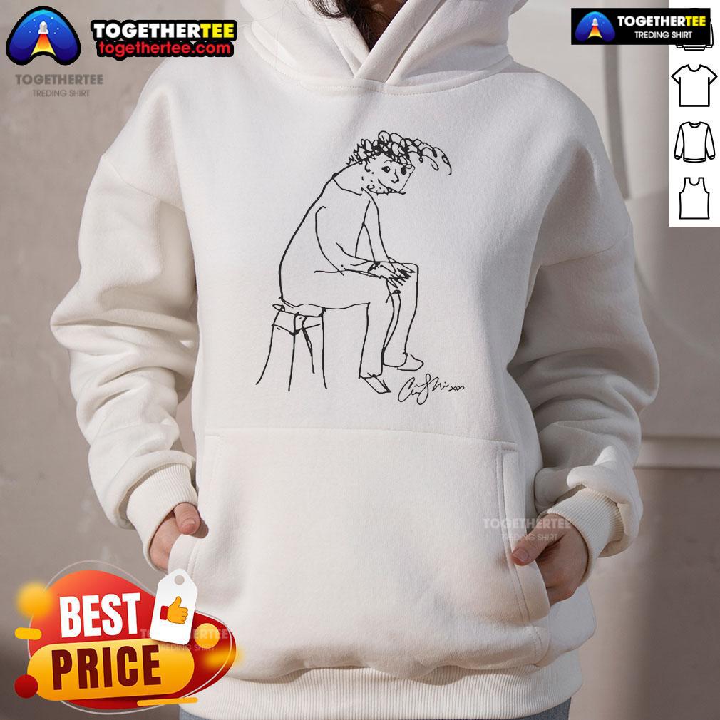 Official The Challenge Pit Anthony Doodle Hoodie featuring unique doodle design and vibrant colors for fans of the series.