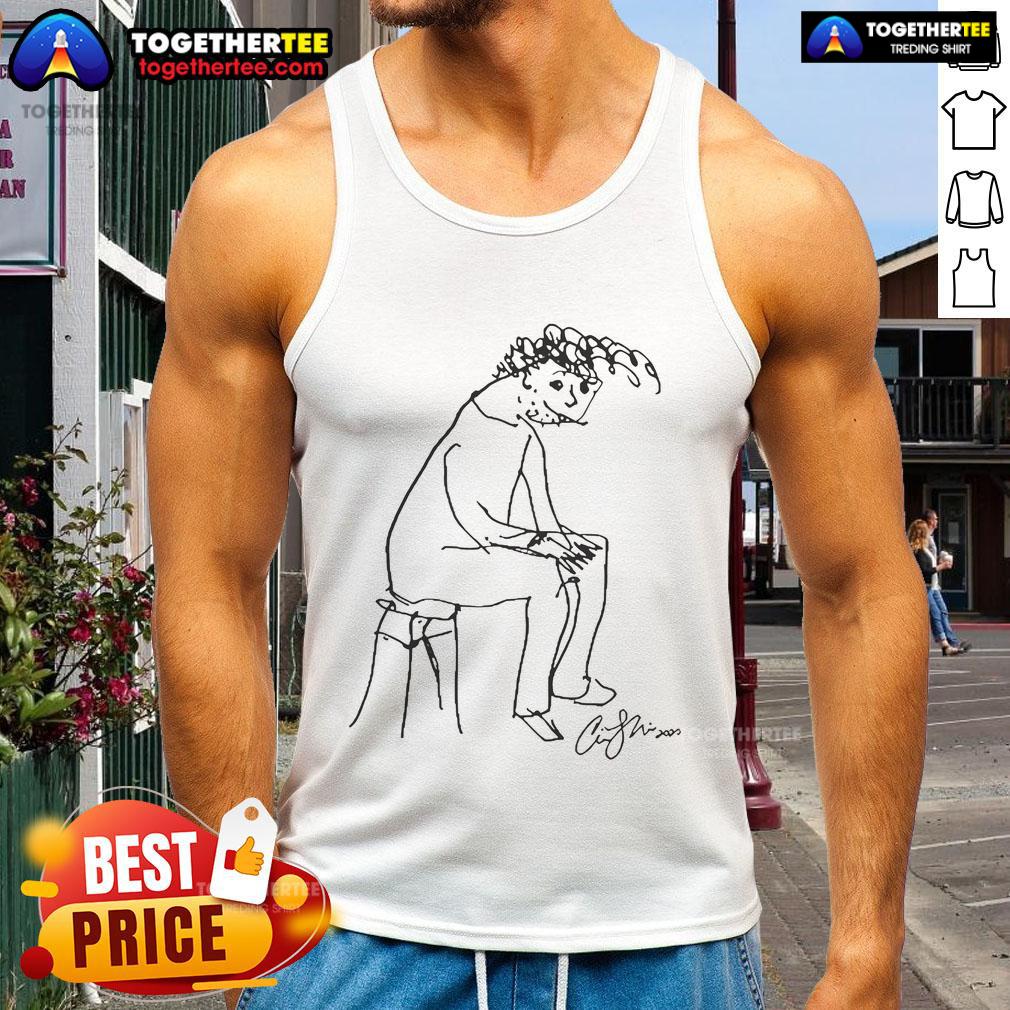 Official The Challenge Pit Anthony Doodle Tank Top in vibrant colors, perfect for fans and summer wear.