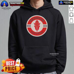 Official The Good Life Football Hoodie in black, featuring logo and sporty design, perfect for fans and casual wear.