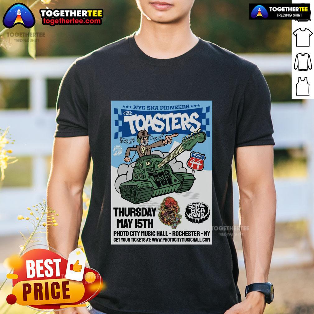 Official The Toasters Ny Ska Pioneers Show May 15 2025 T-Shirt featuring vibrant design celebrating ska music.