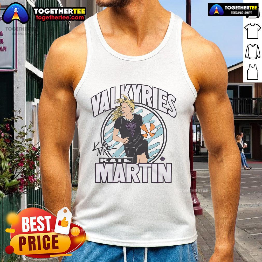 Official Valkyries Kate Martin Signature Tank Top in stylish design, perfect for workouts and casual wear.