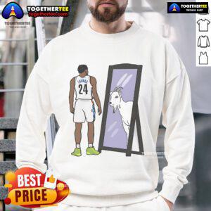 Original Cam Thomas Mirror Goat sweatshirt featuring a stylish design, perfect for fans and casual wear.