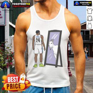 Alt Text: Original Cam Thomas Mirror Goat Tank Top featuring a stylish design perfect for fans and casual wear.