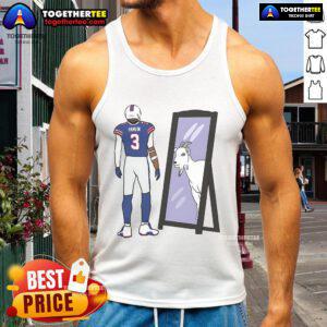 Original Damar Hamlin Mirror Goat tank top featuring a bold graphic design, perfect for fans and stylish casual wear.