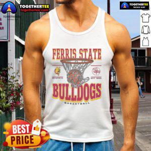 Premium Ferris State Bulldogs Game Time Tank Top featuring vibrant team colors and logo for ultimate fan style.