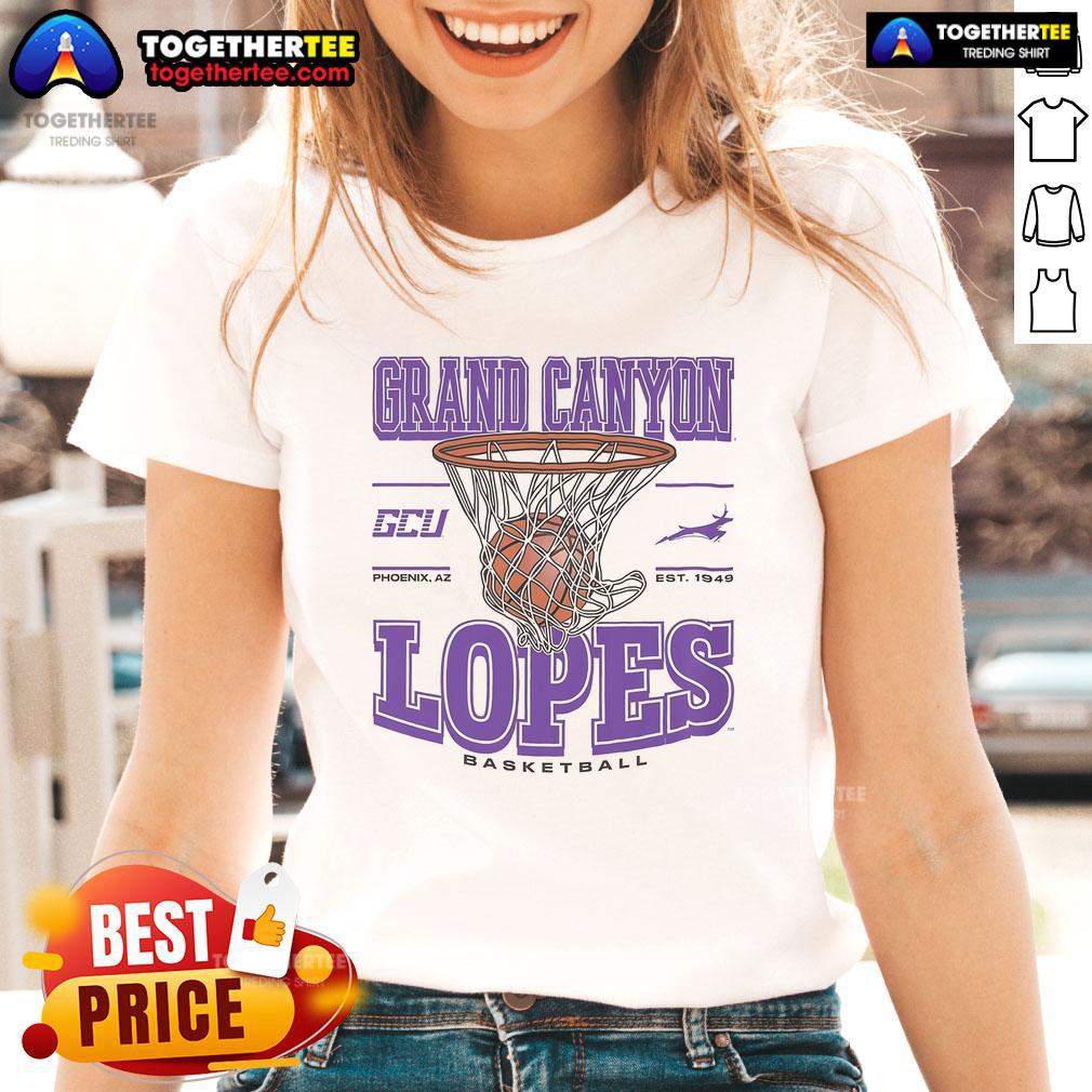 Premium Grand Canyon Antelopes Game Time Ladies Tee featuring a stylish design perfect for fans and outdoor enthusiasts.