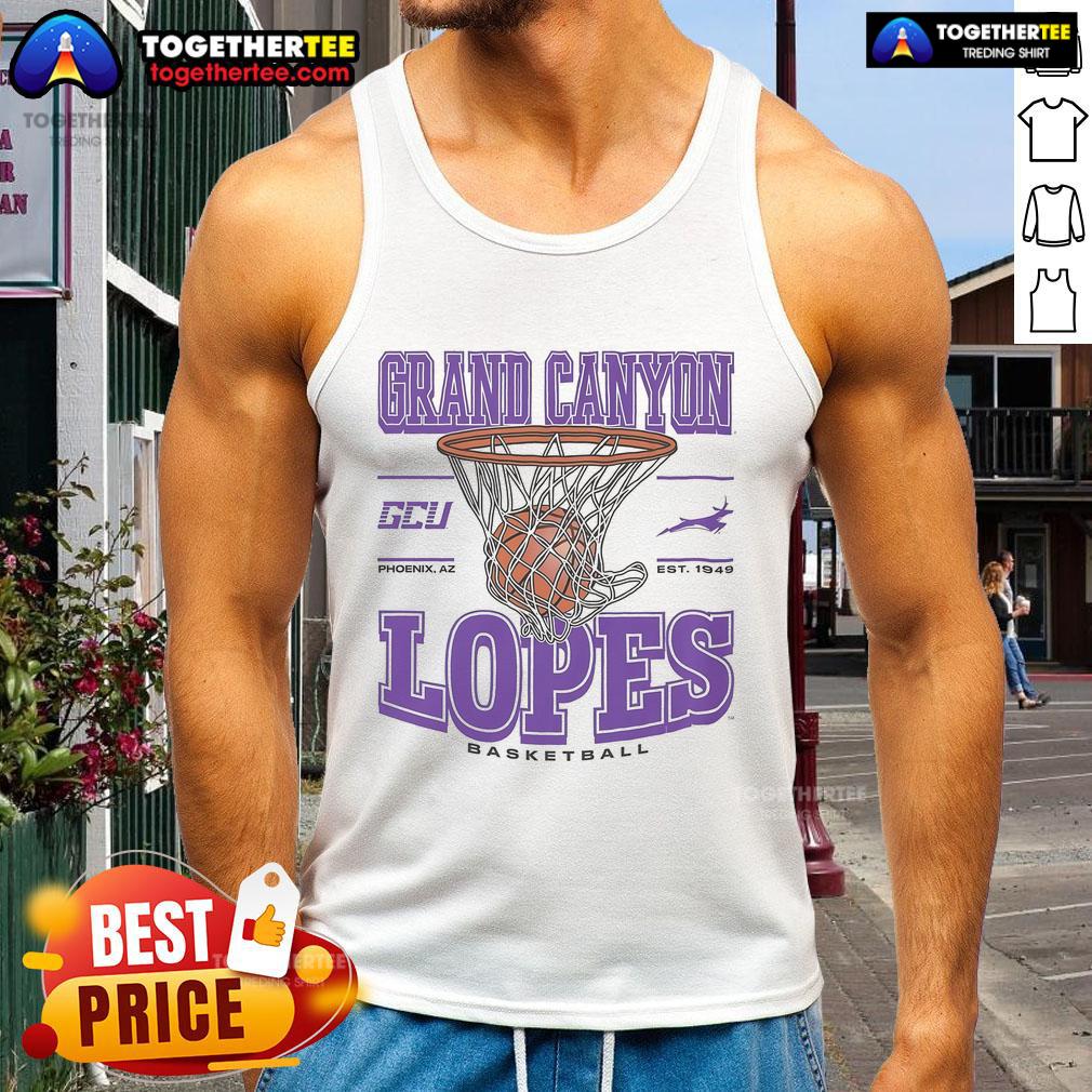 Premium Grand Canyon Antelopes Game Time Tank Top featuring a stylish design for sports fans and outdoor enthusiasts.