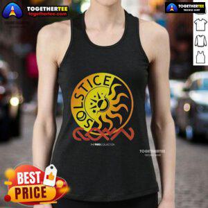 Premium Prog Magazine Solstice Tank Top featuring a stylish design and comfortable fit, perfect for music lovers.