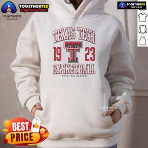 Premium Texas Tech Red Raiders basketball hoodie featuring team logo and vibrant colors, perfect for fans.