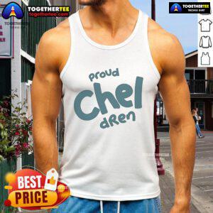 Proud Chel Dren tank top featuring ABS-CBN News logo, perfect for fans and supporters of the network.