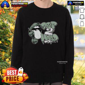 Cozy Top Drip Hard Seafoam Abundance Sweatshirt in soft fabric, showcasing a trendy design perfect for casual outfits.