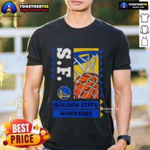 Top Golden State Warriors Basketball Ballin 2025 T-Shirt featuring vibrant team colors and logo, perfect for fans.