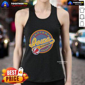 Top Indiana Fever at Iowa tank top design featuring vibrant team colors and logo, perfect for fans on game day.