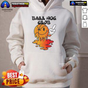 Stylish Nice Ball Hog Club basketball hoodie featuring vibrant graphics and a comfortable fit for basketball enthusiasts.