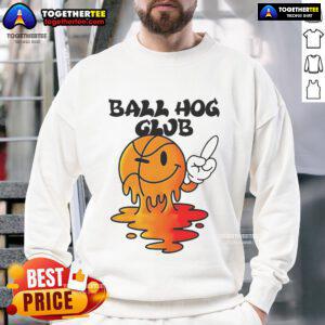 Stylish Nice Ball Hog Club basketball sweatshirt featuring a bold graphic, perfect for basketball enthusiasts and fans.