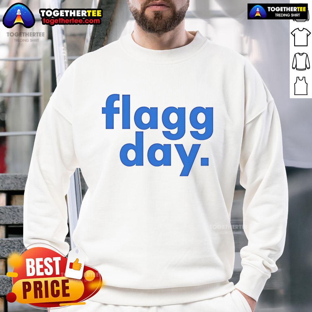 Cozy Nice Flagg Day sweatshirt featuring a vibrant design, perfect for celebrating Flagg Day in style.