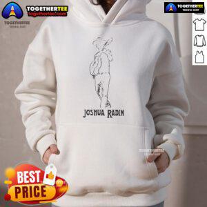 Nice Joshua Radin No Envy No Fear silhouette hoodie showcasing stylish design and artistic graphics.