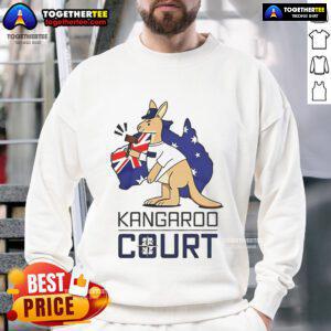 Nice Kangaroo Court Seattle Mariners sweatshirt featuring vibrant team colors and logo, perfect for fans and collectors.