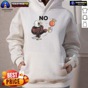 Nice No Kings In America Eagle Hoodie featuring a bold eagle graphic and stylish design, perfect for casual wear.