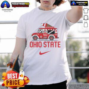 Nice Ohio State Buckeyes Ice Cream Truck T-Shirt featuring a vibrant design perfect for fans and summer outings.