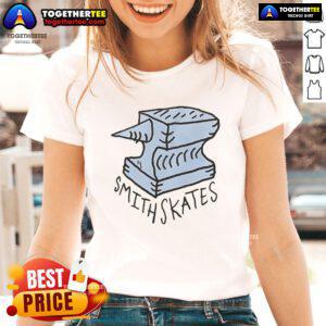 Nice Smith Skates Ladies Tee featuring a stylish design, perfect for skate enthusiasts and casual wear.
