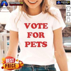 Nice The Kiffness Vote for Pets Ladies Tee featuring a stylish design for pet lovers and animal advocates.