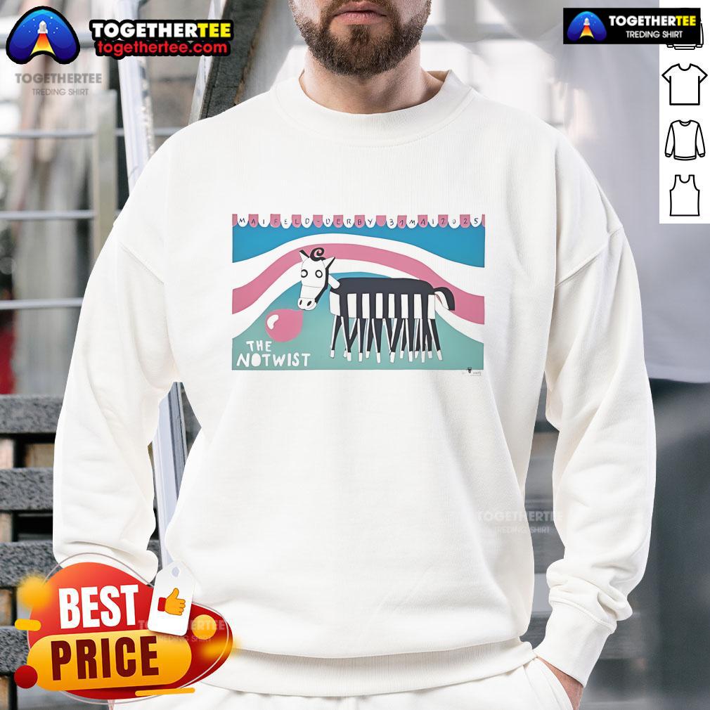 Nice The Notwist Maifeld Derby May 31, 2025 sweatshirt featuring unique design and vibrant colors for music festival fans.