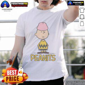 Official Charlie Brown Peanuts T-Shirt featuring playful graphic design and vibrant colors, perfect for fans of the classic comic.