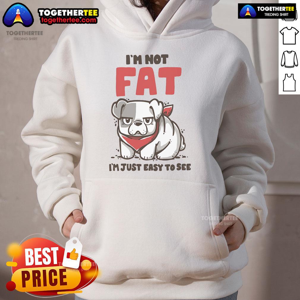 Official I'm Just Easy to See Hoodie in vibrant colors, showcasing its stylish design and comfortable fit.