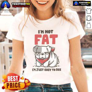 Official I'm Just Easy to See Ladies Tee featuring a stylish design and comfortable fit for casual wear.