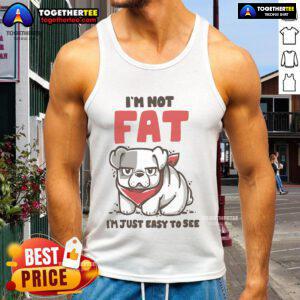 Official I'm Just Easy to See Tank Top featuring a bold design, perfect for casual wear and making a statement.