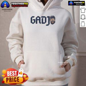 Official Jonah Gadjovich Gadjo hoodie featuring a stylish design, perfect for fans and casual wear.