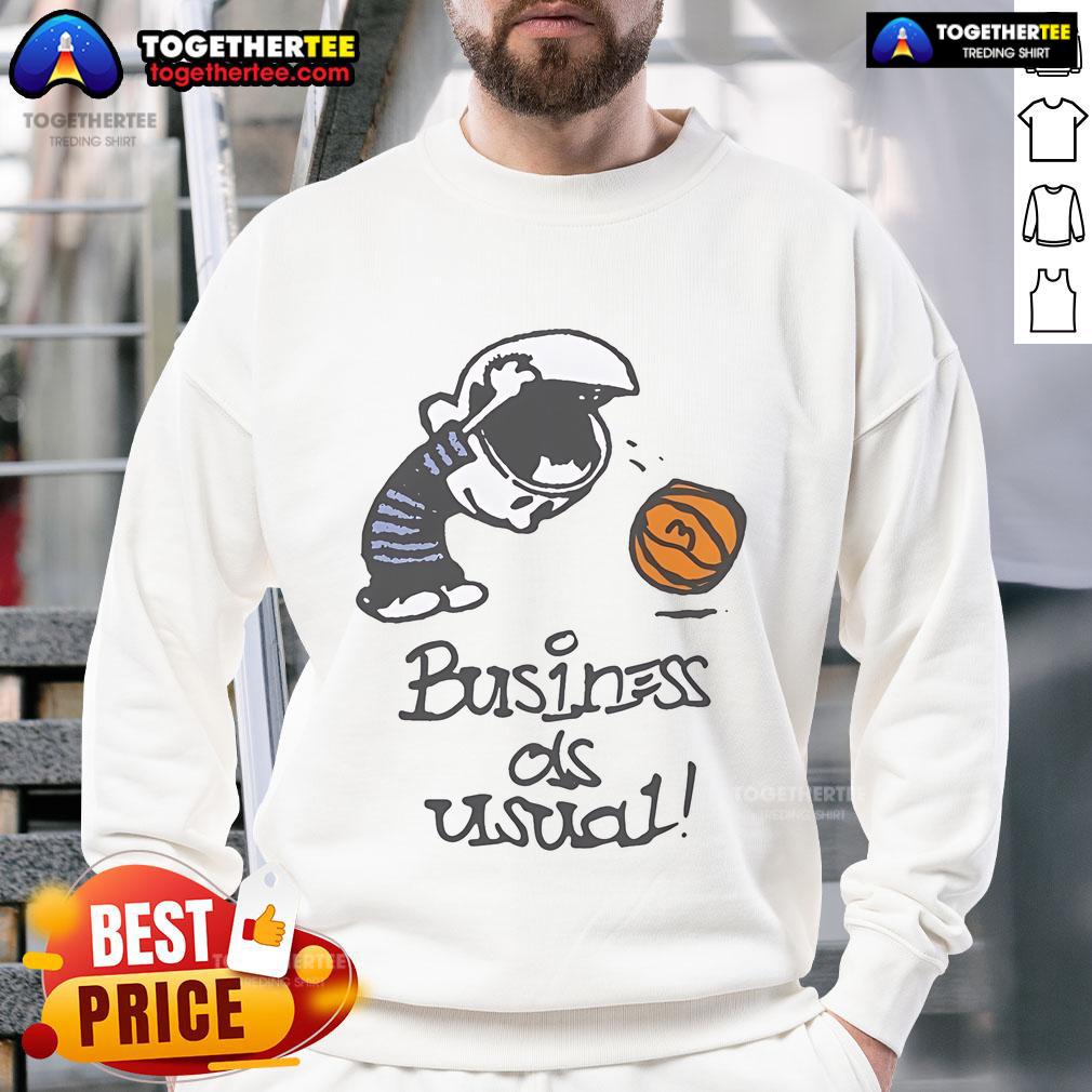 Official Market Studios Business As Usual Sweatshirt in stylish design, perfect for casual wear and everyday comfort.