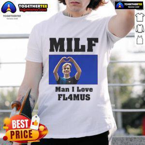 Official Milf Man I Love Fl4Mus T-Shirt featuring a stylish design, perfect for fans of the Milf Man brand.
